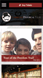 Mobile Screenshot of cambridgehistoricaltours.org